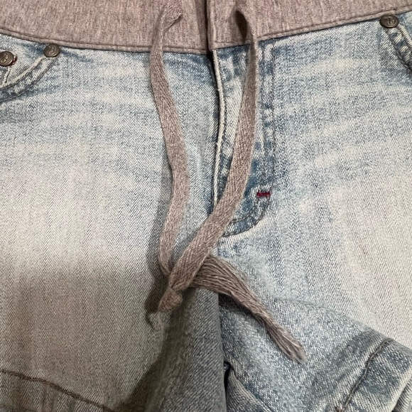 Buffalo David Bitton Womens Size 27 Medium Wash Mid Rise Cutoff Jean Shorts (D2) - Picture 4 of 6